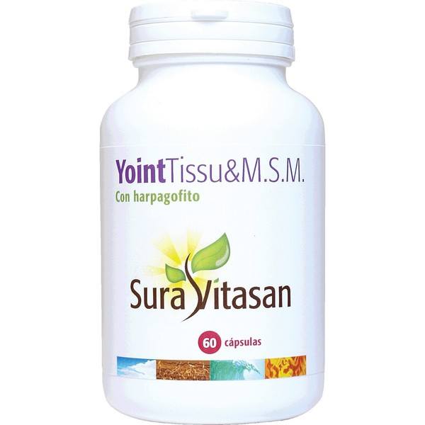 Sura Vitasan Yoint Tissu & Msm Avec Griffe du Diable 60 Caps