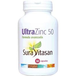 Sura Vitasan Ultra Zinc 50 mg 30 cápsulas