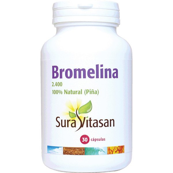 Sura Vitasan Bromélaïne 2 400 500 mg 30 gélules