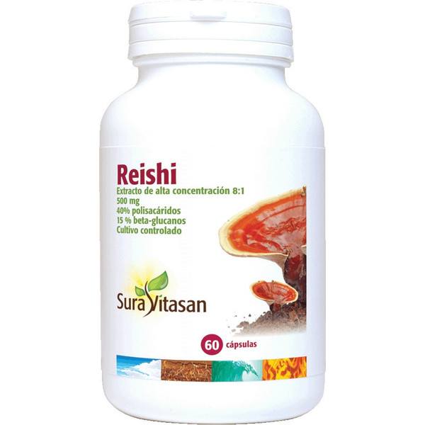Sura Vitasan Reishi 500 mg 60 capsules