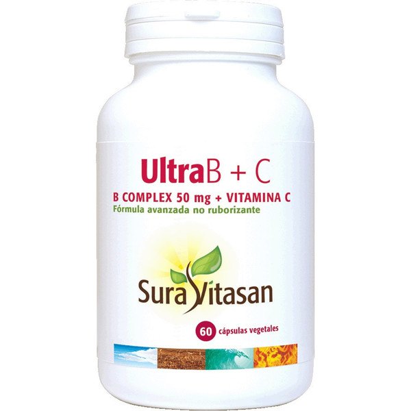 Sura Vitasan Ultrab Complex + C (formula coenzimata) 60 cap