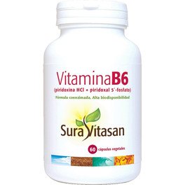 Sura Vitasan Vitamina B6 60 Cápsulas