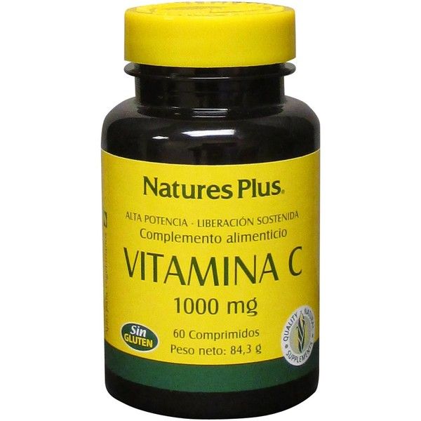 Natures Plus Vitamina C 1000 mg 60 comp