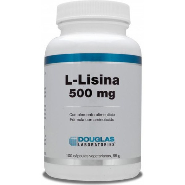 Douglas L-lysine 500 mg 100 gélules