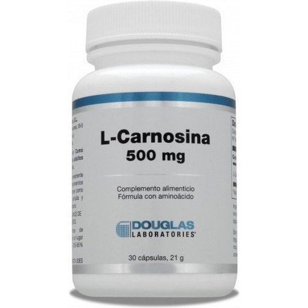 Douglas L-carnosine 500 mg 30 capsules