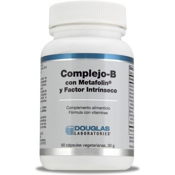 Douglas Complejo B Con Metafolin+factor Intrinseco 60 Vcap