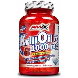 Amix Huile de Krill 1000 mg 60 gélules