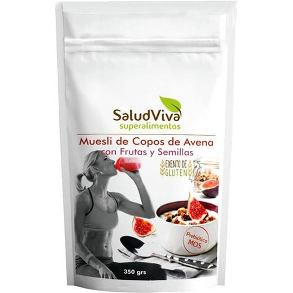Salud Viva Muesli De Flocons D'Avoine Aux Fruits 350g