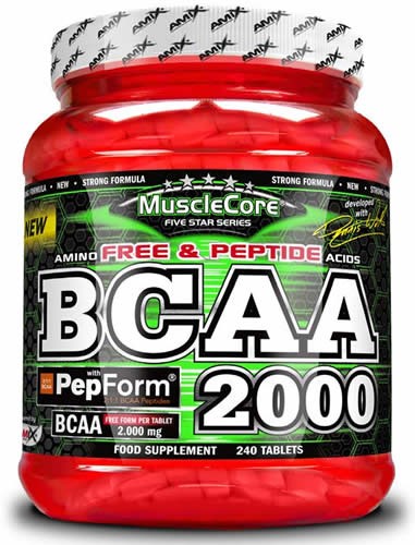 Amix Musclecore Bcaa 2000 240 Compresse-image