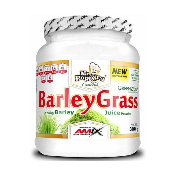 Amix BarleyGrass Mr Poppers - Hierba de Cebada 300 gr