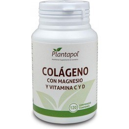 Plant Pol Collageen Magnesium Vita C 120 Comp