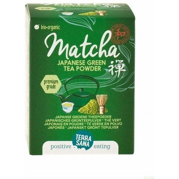 Poudre de thé vert Terrasana Matcha Premium disponible à partir de