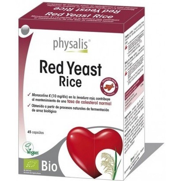 Physalis Red Yeast Rice 45 Cpsulas