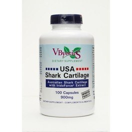 Vbyotic Usa Shark Cartilage Con Iridoforce 100 Caps.