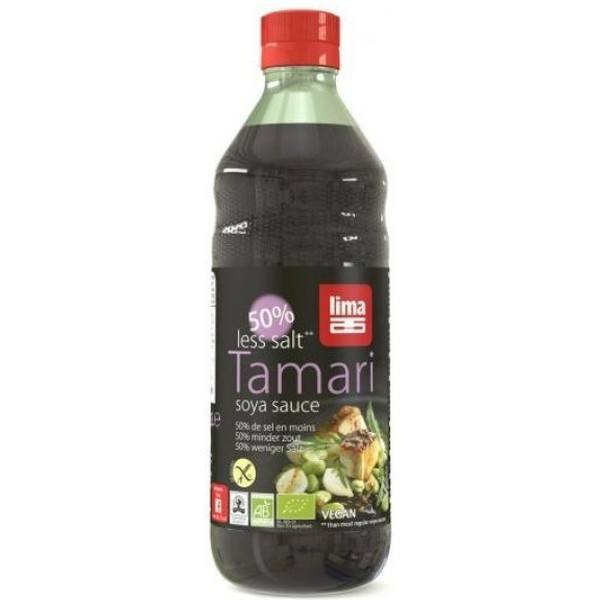 Limoen Tamari 50% Verminderd Zout 500 Ml 500ml
