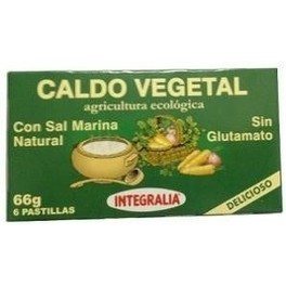 Integralia Eco Caldo de Legumes Com Sal Marinho 6 Cubos X 11 Gr