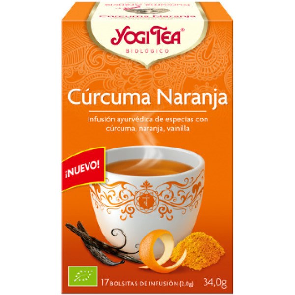 Yogi Tea Curcuma Arancia 17 X 2 Gr