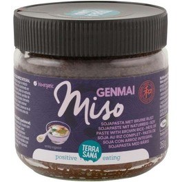 Terrasana Genmai Miso (unpasteurisiert) Sojabohnenpaste mit Ar