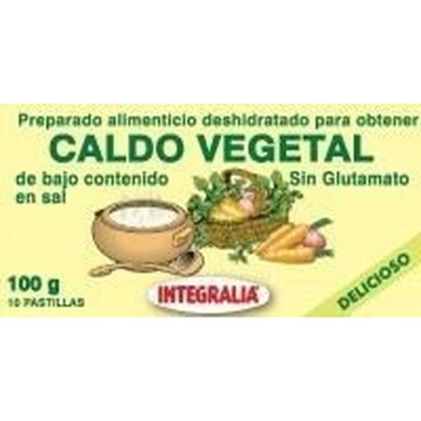 Integralia Eco Brodo Vegetale Senza Sale Marino 6 Dadi X 10 Gr