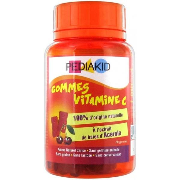 Ineldea Pediakid 60 Jelly Bears Vitamin C Cere Flavor