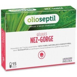 Ineldea Olioseptil Nez Gorge 15 Gélules
