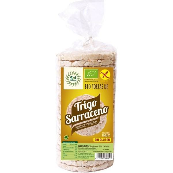 Solnatural Gallette Di Grano Saraceno Senza Glutine Bio 100 G