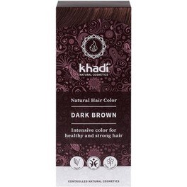 Khadi Herbal Colorant Brun Foncé 100 G