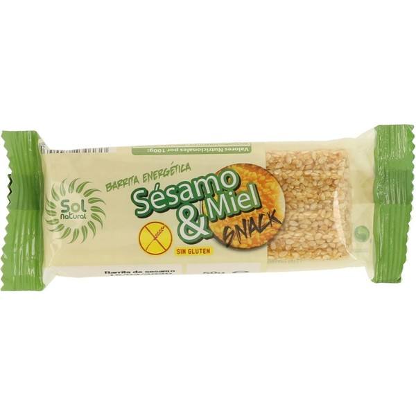 Solnatural Sesam & Honig Riegel 50 G