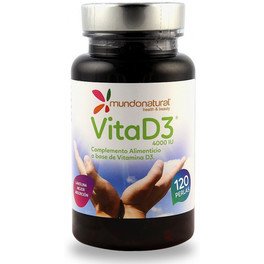 Mundo Natural Vitad3 4000 UI 120 Perle