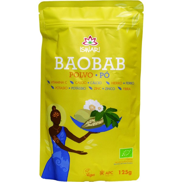 Iswari Baobab Pó Bio 125 gr