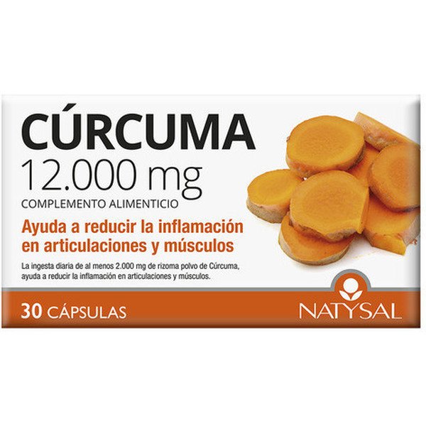 Natysal Curcuma + Bioperine 30 Cap
