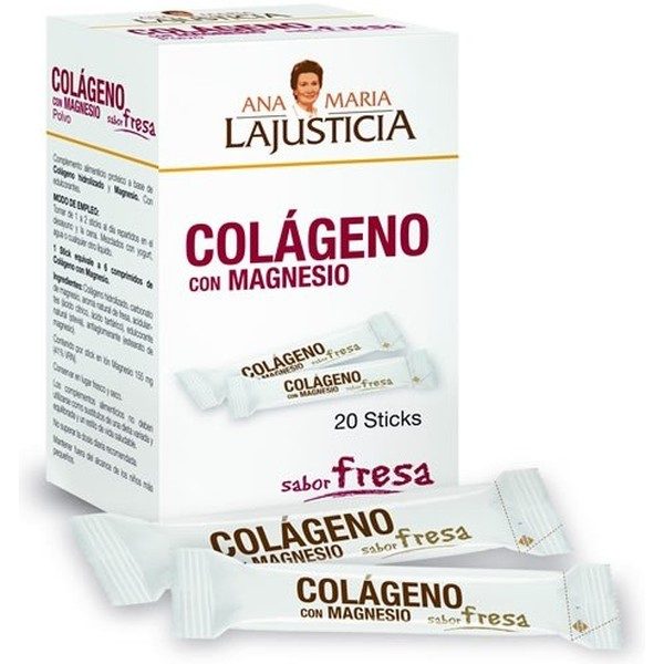 Ana Maria LaJusticia Collagen with Magnesium 20 sticks x 4.5 gr