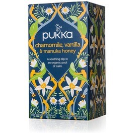 Pukka Infusion Golden Manzanilla, Vainilla Y Miel Manuka
