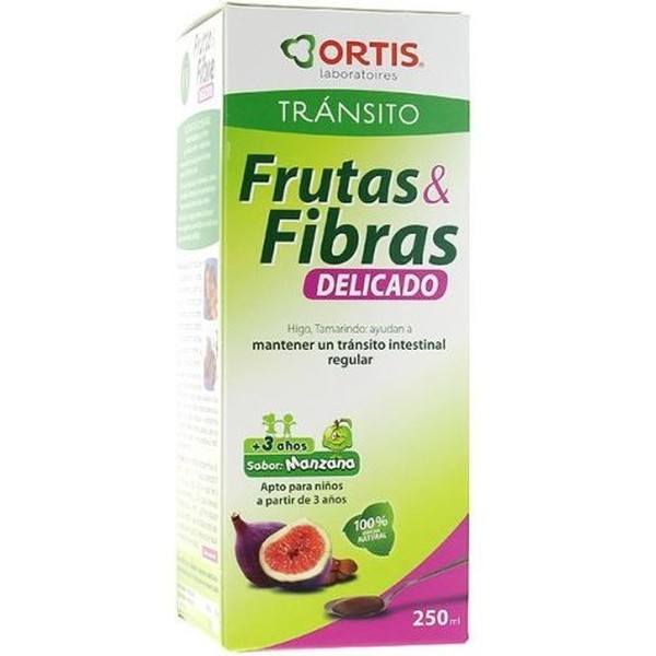 Ortis Fruits & Fibres Enfants Sirop 250 Ml