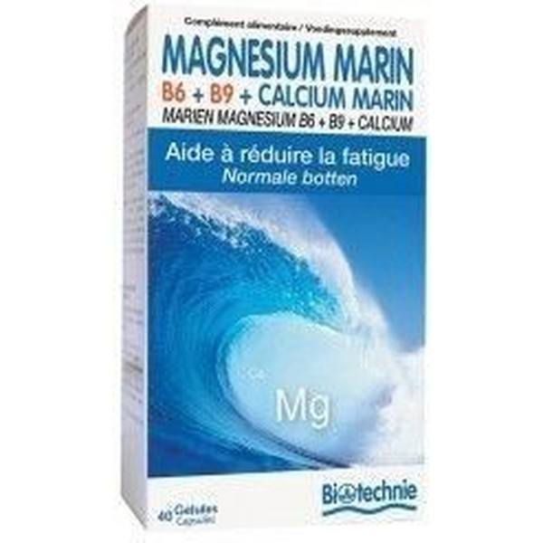Biover Marine Magnesium B6+b9 40 Kap