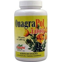 Pol Plant Onagrapol 1000 óleo de prímula 120 pérolas 1.460 mg