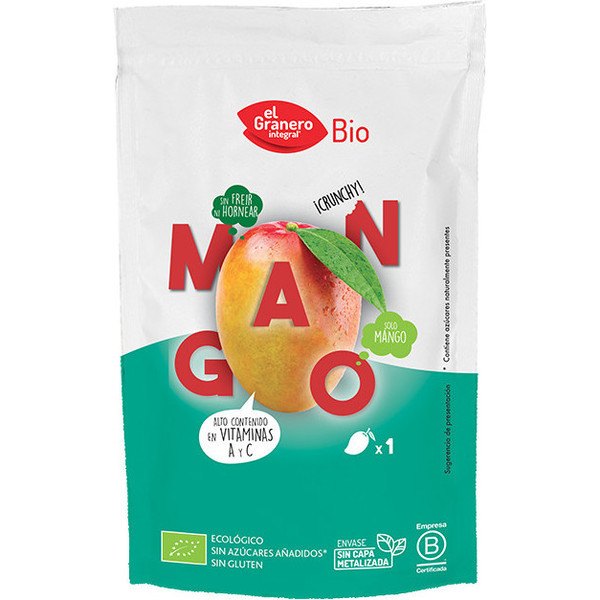 El Granero Integral Mango Snack Bio 30 Gr