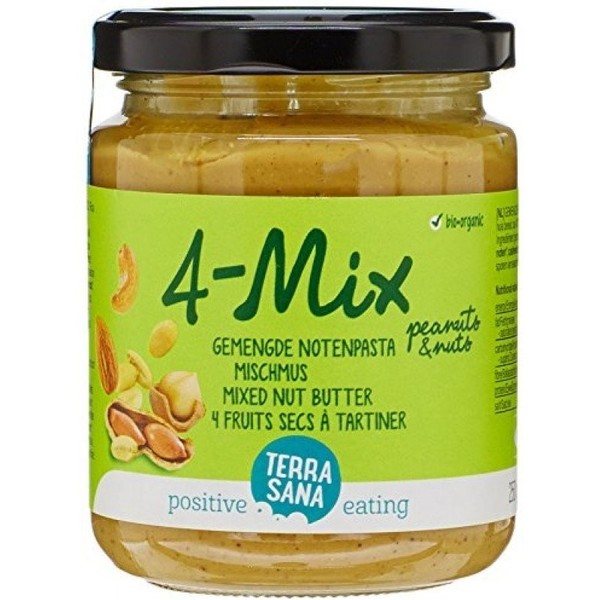 Terrasana 4mix, Crème de Noix (Avec Cacahuètes) 250 G