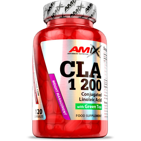 Amix CLA 1200 120 Comprimidos - Definição e Perda de Gordura / Poderoso Antioxidante - Sem Estimulantes