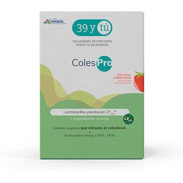 39 Y Tú Col-15 Reduce El Colesterol Fresa 15 Sobres De 15