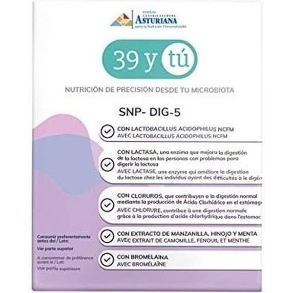 39 Y Tú Snp-dig-5 Disconfort Digestivo 15 Sobres De 5 G
