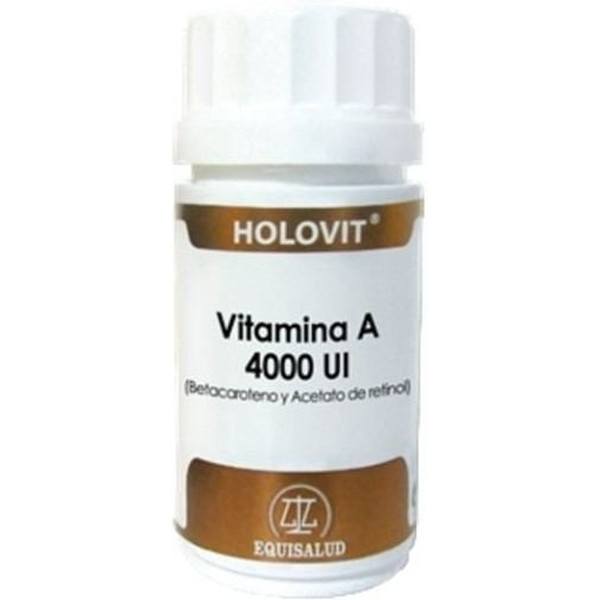 Equisalud Holovit Vitamine A 4000 UI 50 Caps.