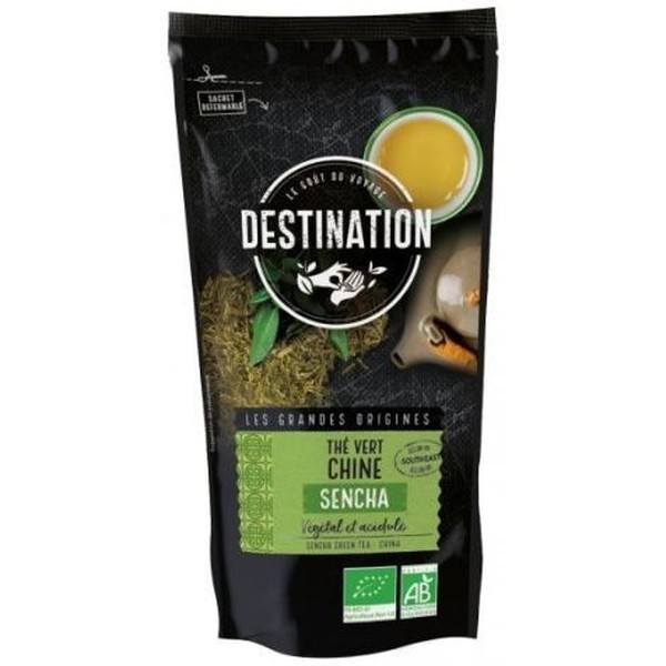 Destino Chá Verde Sencha Japão Bio 80 Gr