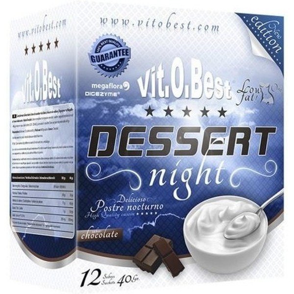 Vitobest Dessert Night Fresa 10 Sobres 40 Gr