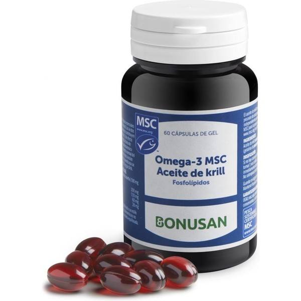 Bonusan Omega-3 Msc Aceite De Krill 60 Cap De Gelatina