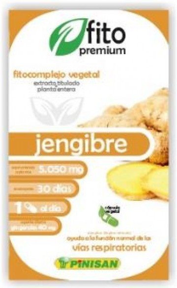 Pinisan Fitopremium Gingembre 30 Caps-image