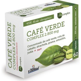 Nature Essential Cafe Verde 2800 Complex Ext Seco 45% 60 Caps Blist