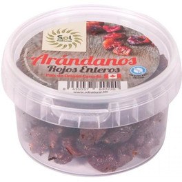 Solnatural Rote Cranberries aus Kanada Zuckerfrei Bio 125 G