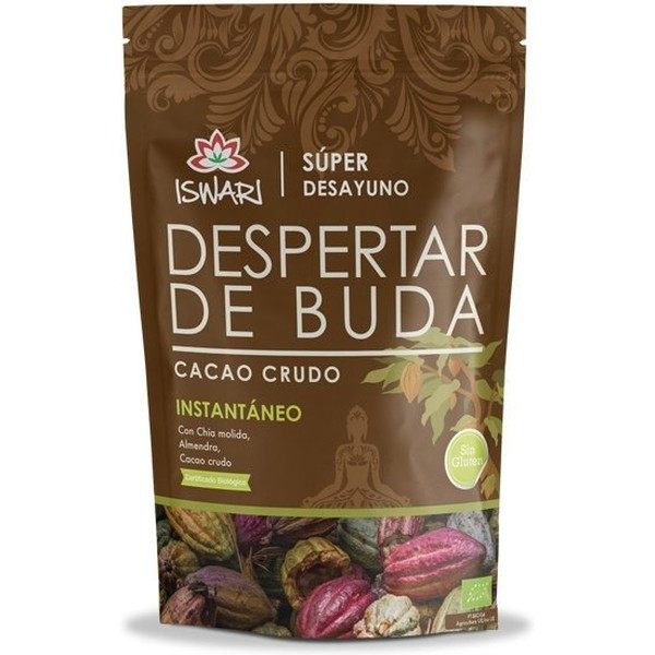 Iswari Awakening of the Buddha Cacao crudo biologico 360g