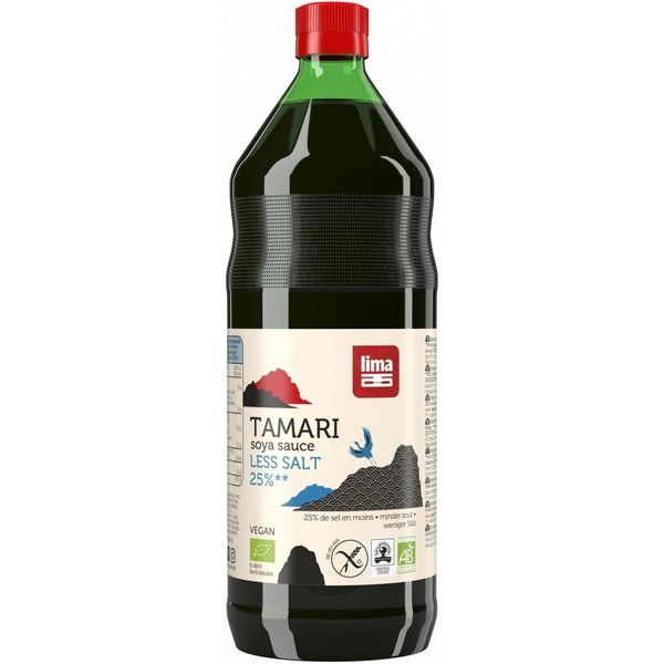 Limette Tamari 25% Salzreduziert 500ml Bio